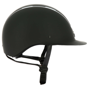 Capacete Equithème Glint Fosco Preto fosco / prateado