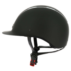 Capacete Equithème Glint Fosco Preto fosco / prateado