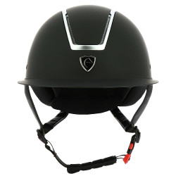 Capacete Equithème Glint Fosco Preto fosco / prateado