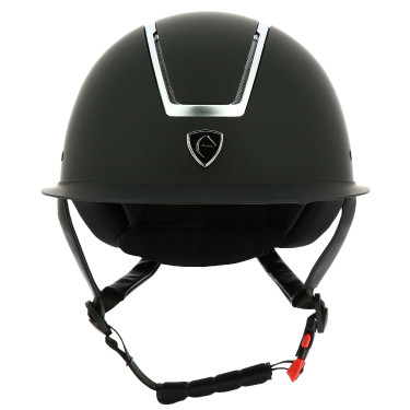 Capacete Equithème Glint Fosco Preto fosco / prateado