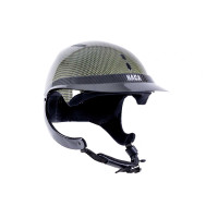 Capacete Naca Gravity XP carbono kevlar Kevlar brilhante / preto