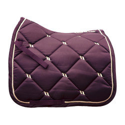 Almofada de Selim Dressage Night Collection Back On Track Rubi Vermelho