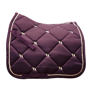 Almofada de Selim Dressage Night Collection Back On Track Rubi Vermelho