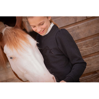 Suéter Pénélope Clotilde Preto Suéter Pénélope Clotilde Preto