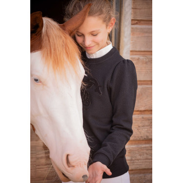 Suéter Pénélope Clotilde Preto Suéter Pénélope Clotilde Preto