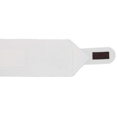 Bandagens de polo Equithème em conjunto de 4 Branco