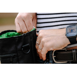 Bolsa de recompensas Hippotonic com fecho éclair Preto Bolsa de recompensas Hippotonic com fecho éclair Preto