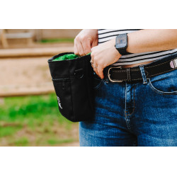 Bolsa de recompensas Hippotonic com fecho éclair Preto Bolsa de recompensas Hippotonic com fecho éclair Preto