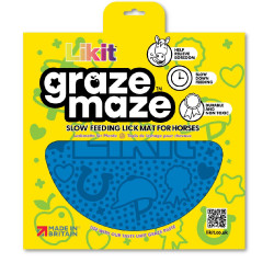 Tapete para lamber LIKIT Graze Maze Azul