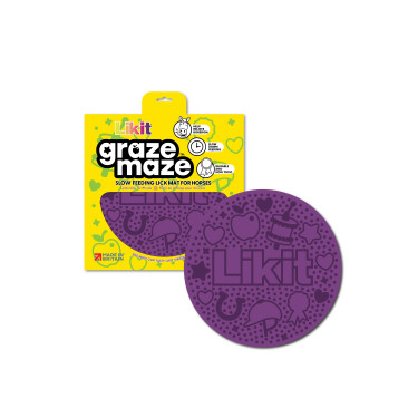 Tapete para lamber LIKIT Graze Maze Violeta