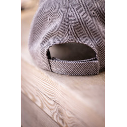 Boné Pénélope Naomi Chevron Preto