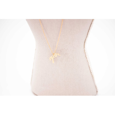 Colar Pénélope Angèle Dourado Ouro