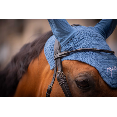 Touca para cavalos Pénélope Algodão Azul lagoa