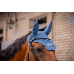 Touca para cavalos Pénélope Algodão Azul lagoa
