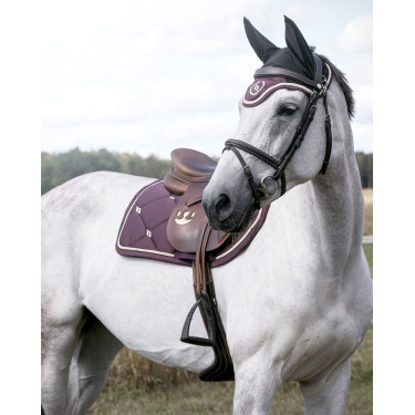 Touca para cavalo Night Collection Back On Track Rubi Vermelho