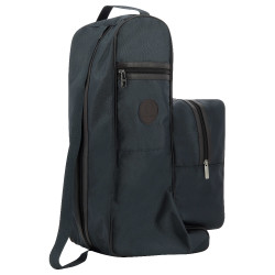 Saco para botas e capacete Premium Equithème Marinho Azul-marinho