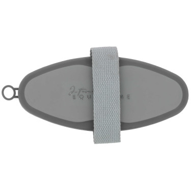 Escova macia Je t'aime Equithème Strass Cinzento