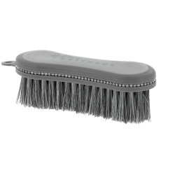 Escova de cabeça Je t'aime Equithème Strass Cinzento Escova de cabeça Je t'aime Equithème Strass Cinzento