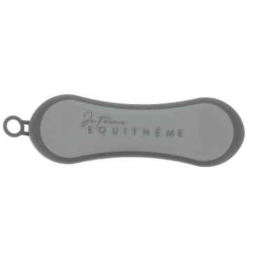 Escova de cabeça Je t'aime Equithème Strass Cinzento Escova de cabeça Je t'aime Equithème Strass Cinzento