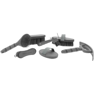 Limpador de cascos Je t'aime Equithème Strass Cinzento