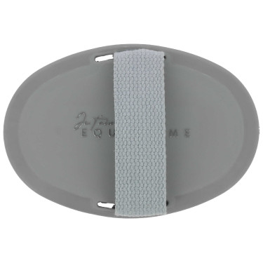 Escova Etrille Je t'aime Equithème Strass Cinzento