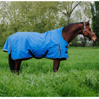 Cobertura Equithème Tyrex Aisance 1200D Pescoço Alto Azul royal