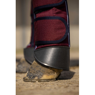 Guéitres de transporte Equithème Tyrex 1200D Reforçadas Bordéus Bordô Guéitres de transporte Equithème Tyrex 1200D Reforçadas Bordéus Bordô