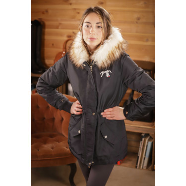 Parka Pénélope Mega Lyon Preto