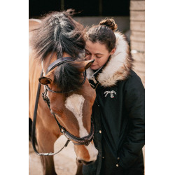 Parka Pénélope Mega Lyon Preto