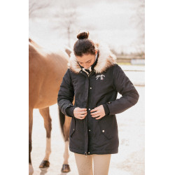 Parka Pénélope Mega Lyon Preto