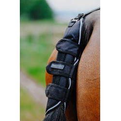 Protetor de cauda Equithème Tyrex 600D Preto Protetor de cauda Equithème Tyrex 600D Preto