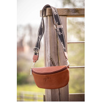 Bolsa de cintura Pénélope Smile Conhaque Castanho