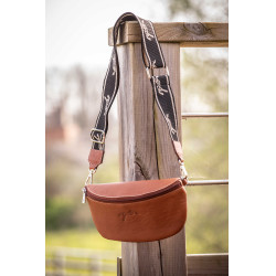 Bolsa de cintura Pénélope Smile Conhaque Castanho