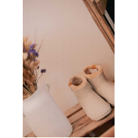 Botas forradas Pénélope Cinza glaciar