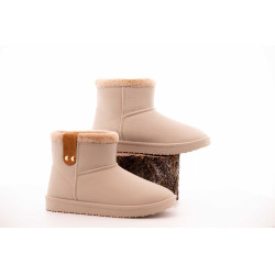 Botas forradas Pénélope Cinza glaciar Botas forradas Pénélope Cinza glaciar