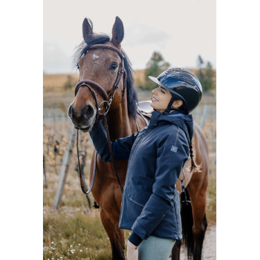 Parka Equithème Originals Maguy Marinho Azul-marinho