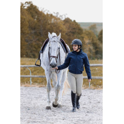 Blusão curto Equithème Originals Alina Marinho Azul-marinho