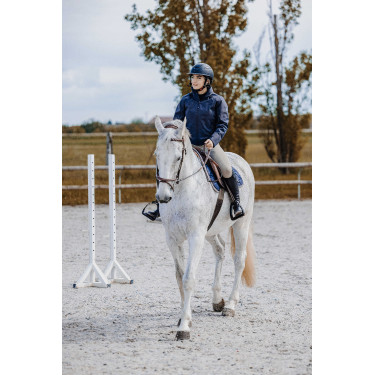 Blusão curto Equithème Originals Alina Marinho Azul-marinho