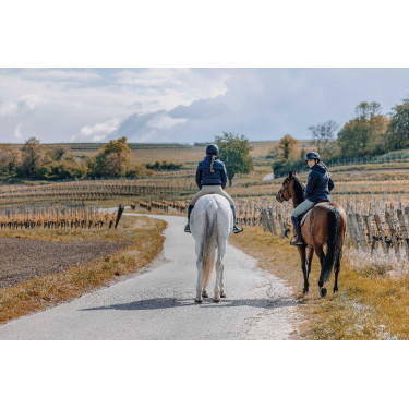 Blusão curto Equithème Originals Alina Marinho Azul-marinho