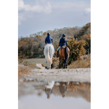Blusão curto Equithème Originals Alina Marinho Azul-marinho