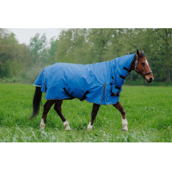 Capa Equithème TYREX Aisance 1200D Combo Azul royal