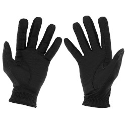 Luvas Je t'aime Equithème Strass Preto