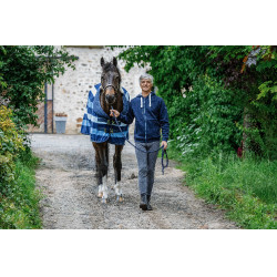 Camisa polar Equithème Confortech Marinho Azul-marinho