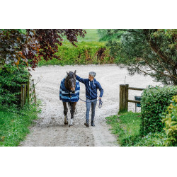 Camisa polar Equithème Confortech Marinho Azul-marinho