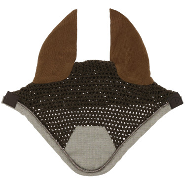 Touca anti-mosca Equithème Chic Castanho
