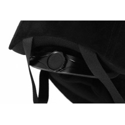 Capacete Choplin Aero Velvet Preto fosco
