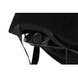 Capacete Choplin Aero Velvet Preto / brilhante Capacete Choplin Aero Velvet Preto / brilhante