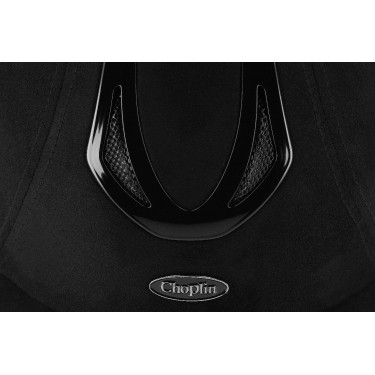 Capacete Choplin Aero Velvet Preto / brilhante Capacete Choplin Aero Velvet Preto / brilhante