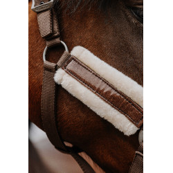 Cabresto de nylon Equithème Fashion Castanho