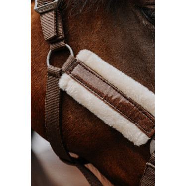 Cabresto de nylon Equithème Fashion Castanho